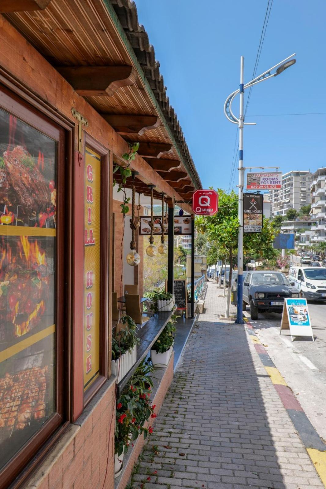 Hotel Vila Vilson Саранде Екстериор снимка