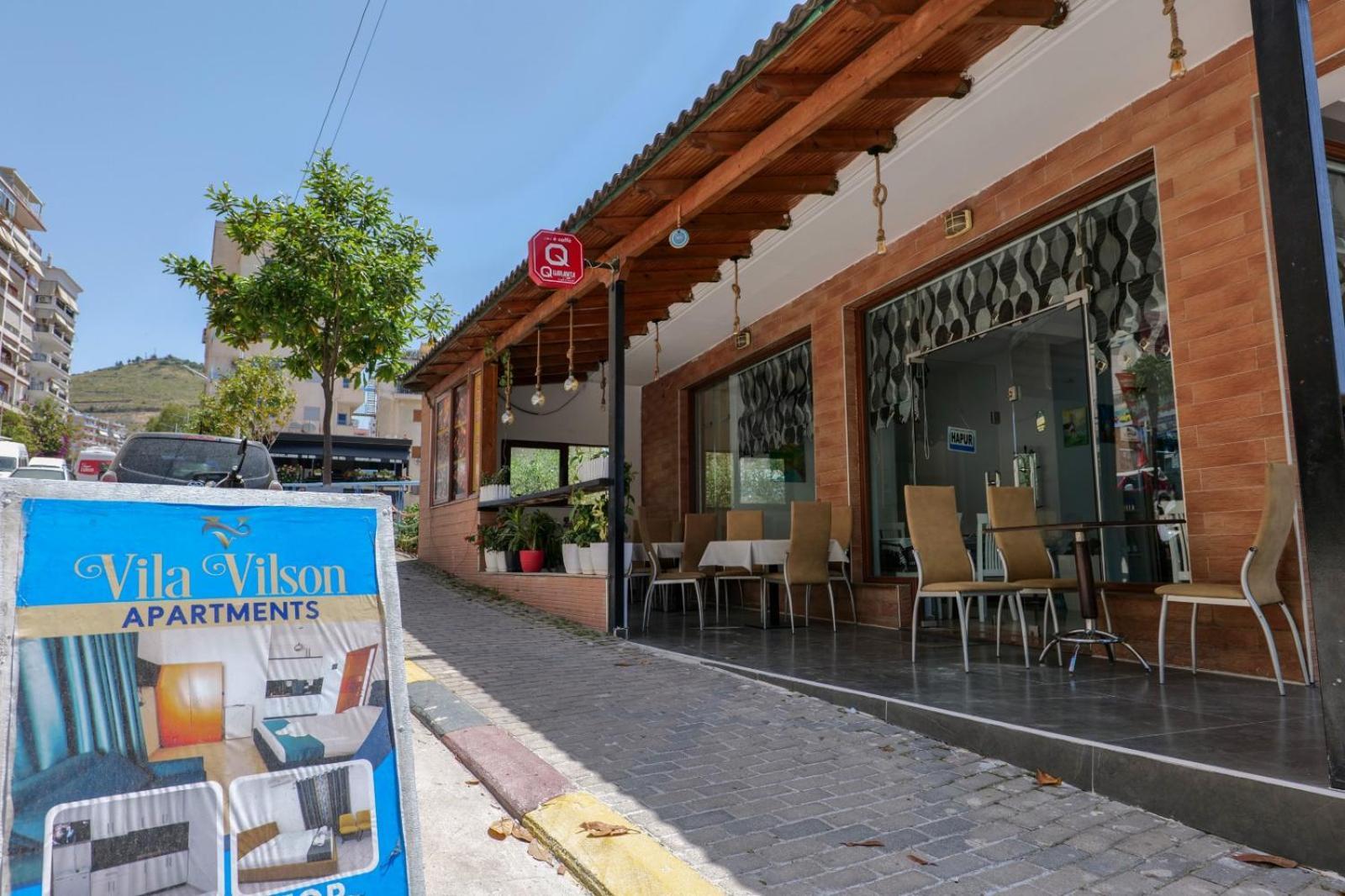 Hotel Vila Vilson Саранде Екстериор снимка